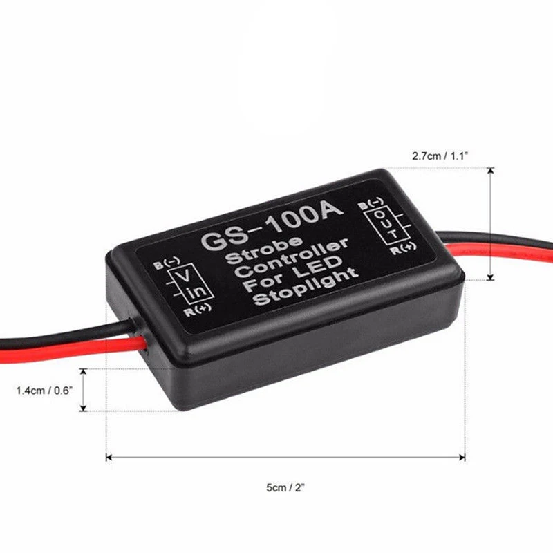 Samochód Gs-100A światło stop Led kontroler błysku