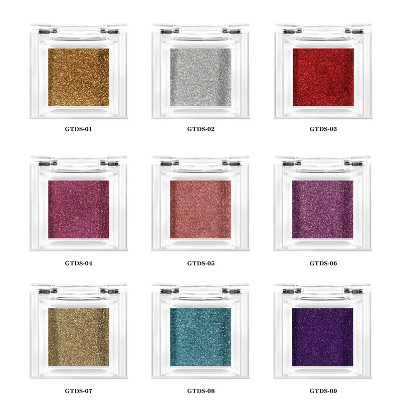 14 colori polvere a specchio olografica Aurora solido glitter per unghie pigmento cromato polvere smalto gel effetto metallico decorazioni per nail art