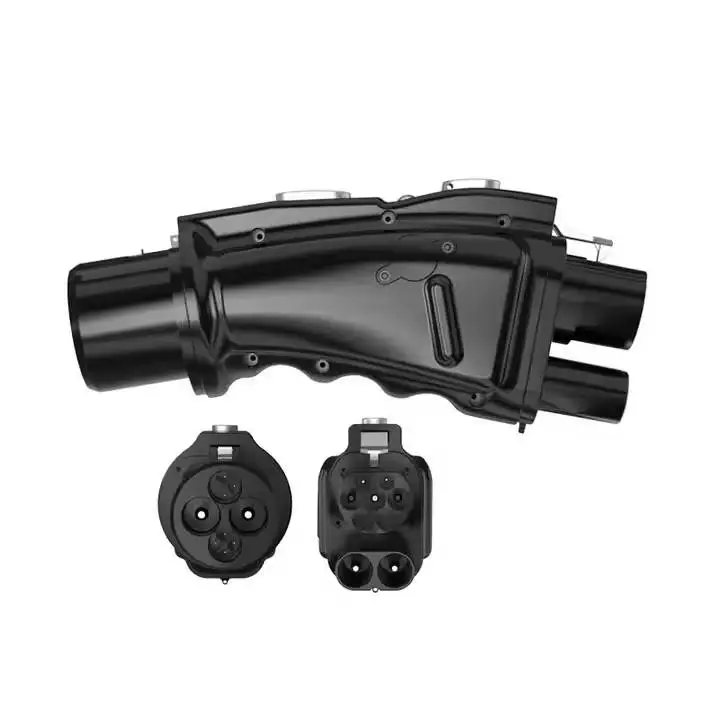 

CCS2 to Chademo Adapter for Leaf EVSE Charging Connector CE EV DC Charger Adapter New