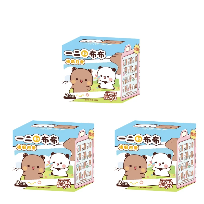 Echte Yier und Bubu Paar'S Daily Life V3 Serie Blind Box süße Figuren Sammlung Desktop Ornament Mode Trend Geschenk