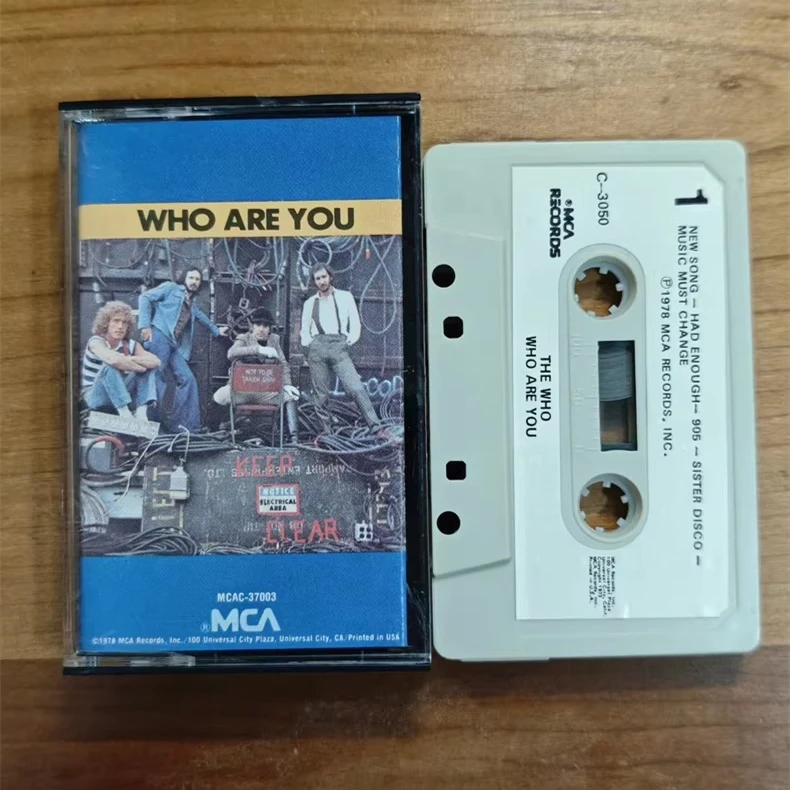 

Rock The Who Roger Daltrey Music Tape Who Are You Album Had Enough Cassettes Cosplay Walkman Car Recorder Soundtracks Box Gifts