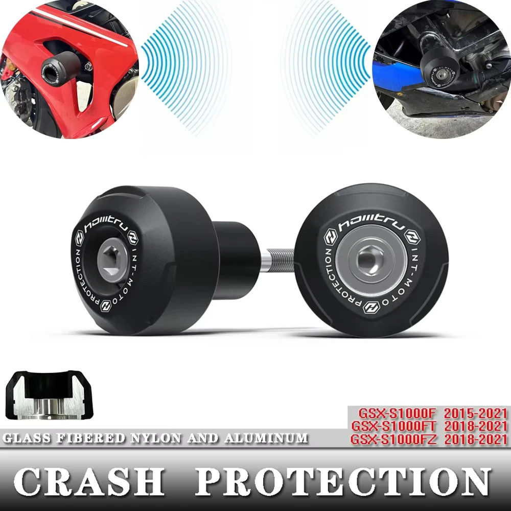 

For Suzuki gsx-s1000 GSX-S1000F 2015-2021 / GSX-S1000FT 2018-2021 / GSX-S1000FZ 2018-2021 motorcycle Crash Protection Bobbins