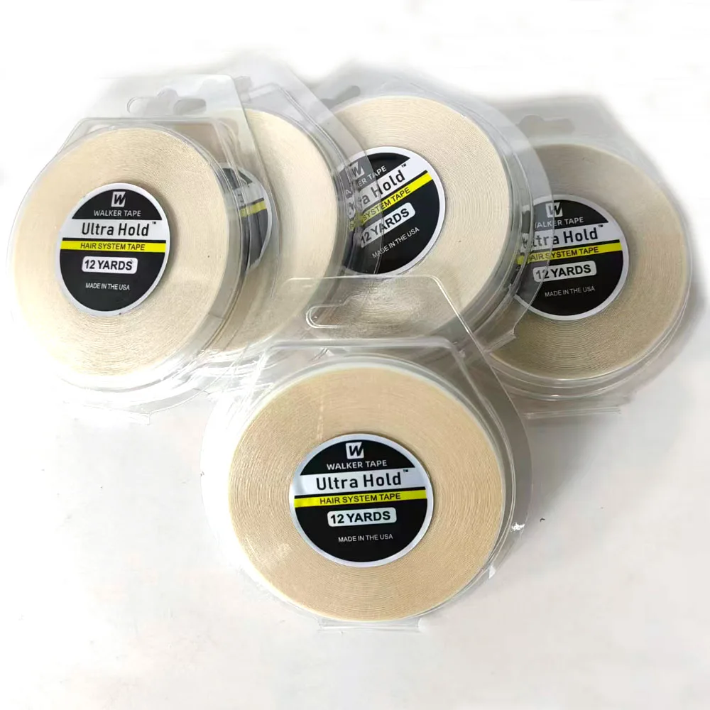 12 Yards Ultra Hold Wig Double Sided Adhesives Tape with box For Hair Extension /Toupee/ Lace Wig Hair Adhesive Tape