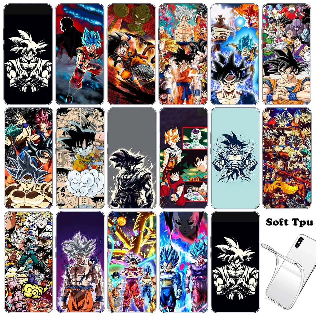 Dragons G-Gokus B-Balls Cover Phone Case for Motorola Moto G13 G14 G53 G54 G62 G72 G82 G84 E13 E20 G42 G32 G23 G22 Coque