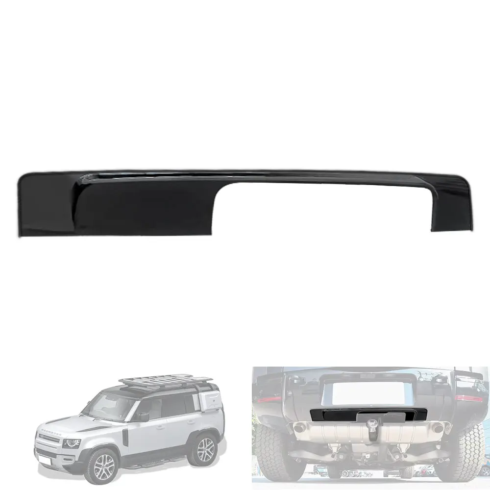 Car Rear Trailer Hook Cover For Land Rover Defender L663 90 110 130 2020 2021 2022 2023 2024 Rear Bumper Tow Coupler Cover Plate