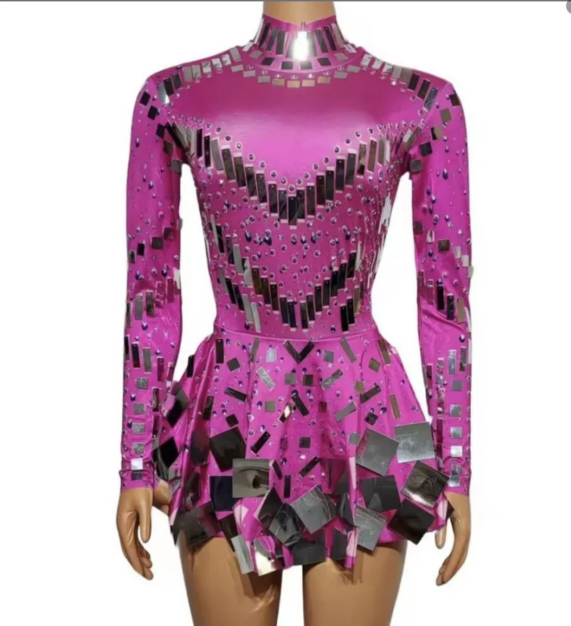 2025 Fashion Shine Mirror Party Dress Black Stretch Stage Vestido Festa De Formatura Abiti Da Cerimonia Vestidos Fiesta De Lujo