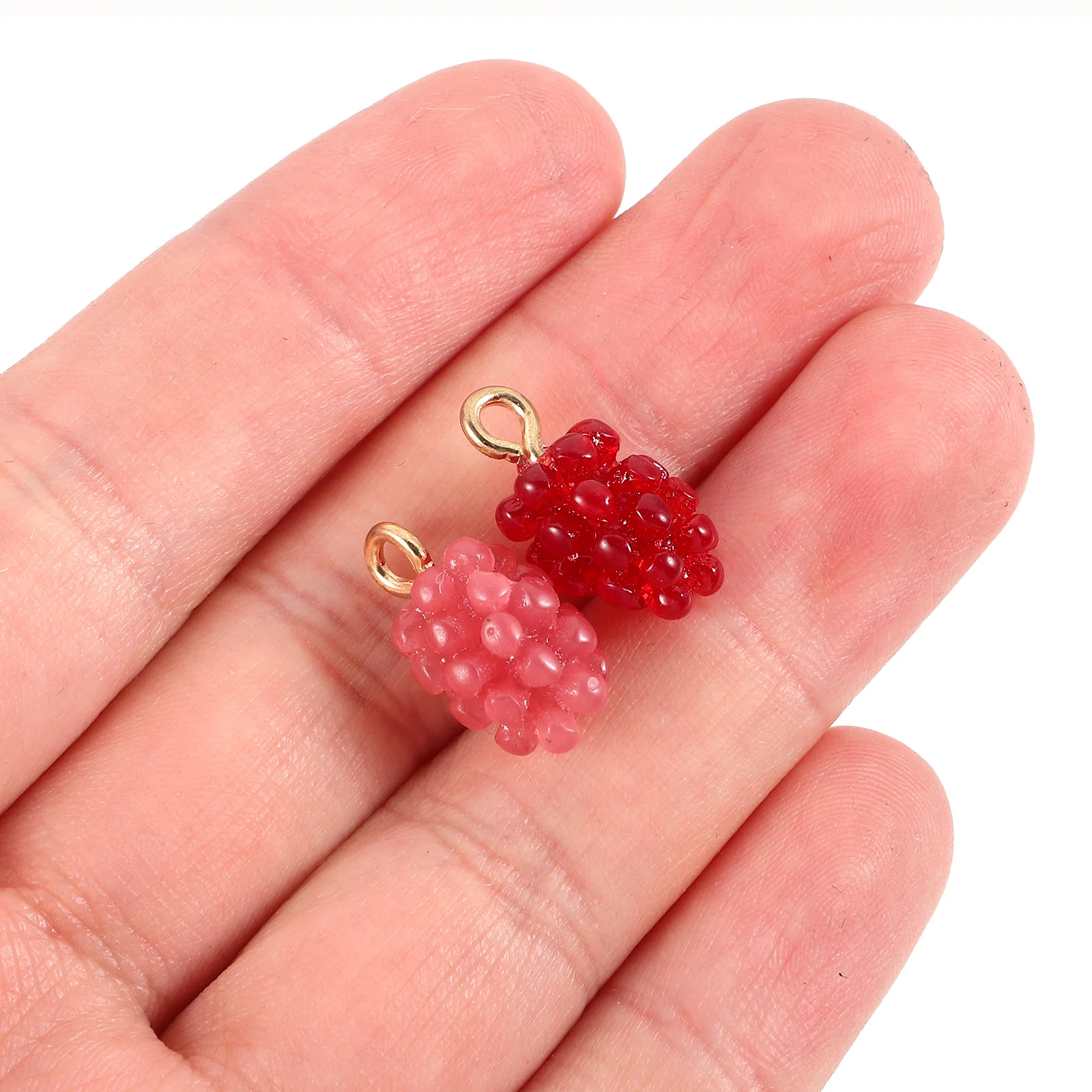 

12pcs Hand Resin Pendants For Jewelry Making Diy Craft Supplies Decorative Charms Pendant Accessories