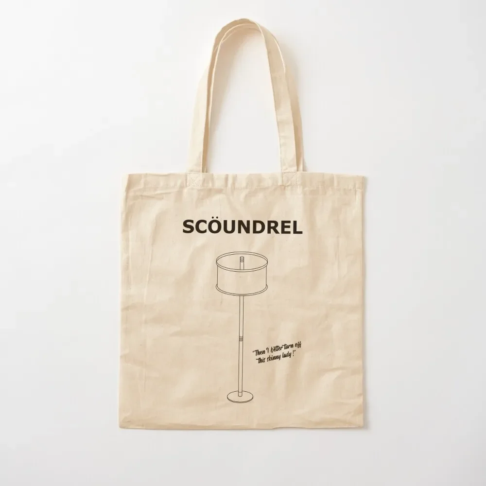 There's the Scoundrel! Liza Minnelli Tries To Turn Off A Lamp Tote Bag Handbags shopping bag logo Women's shopper bag Canvas