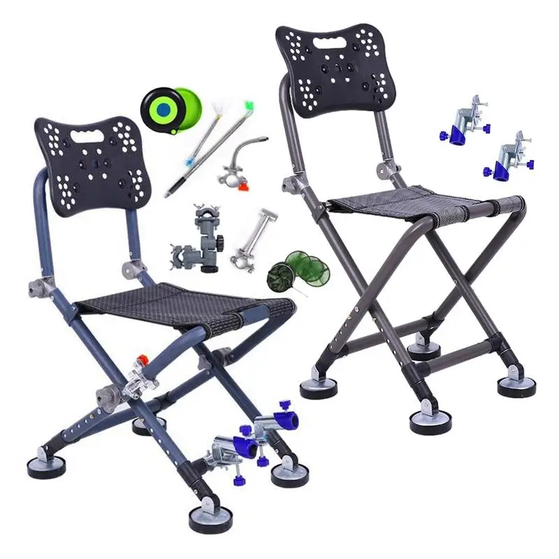 

Portable Camping Chair Fishing Folding Chair Longue Chair Beach Chaise Hiking Seat Waterproof Canvas Seat Garden Chair