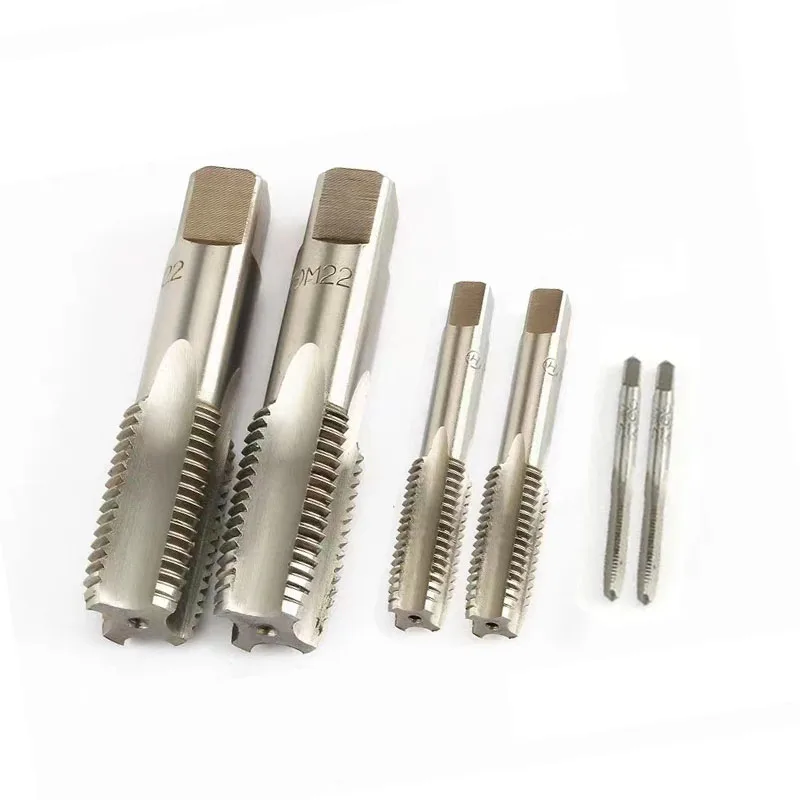 1pcs Right Hand Thread Tap HSS Machine Plug Tap Metric Screw Tap Drill Thread Tool M2 M3 M4 M6 M8 M10 M12 M16 M20 M22 Hand Tool