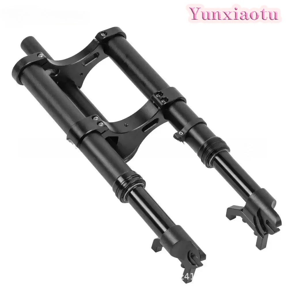 12 Inch Dual Brake Inverted Spring Suspension Fork 4.0 Fat Tire 135mm Width for Snow Bike E-Bike