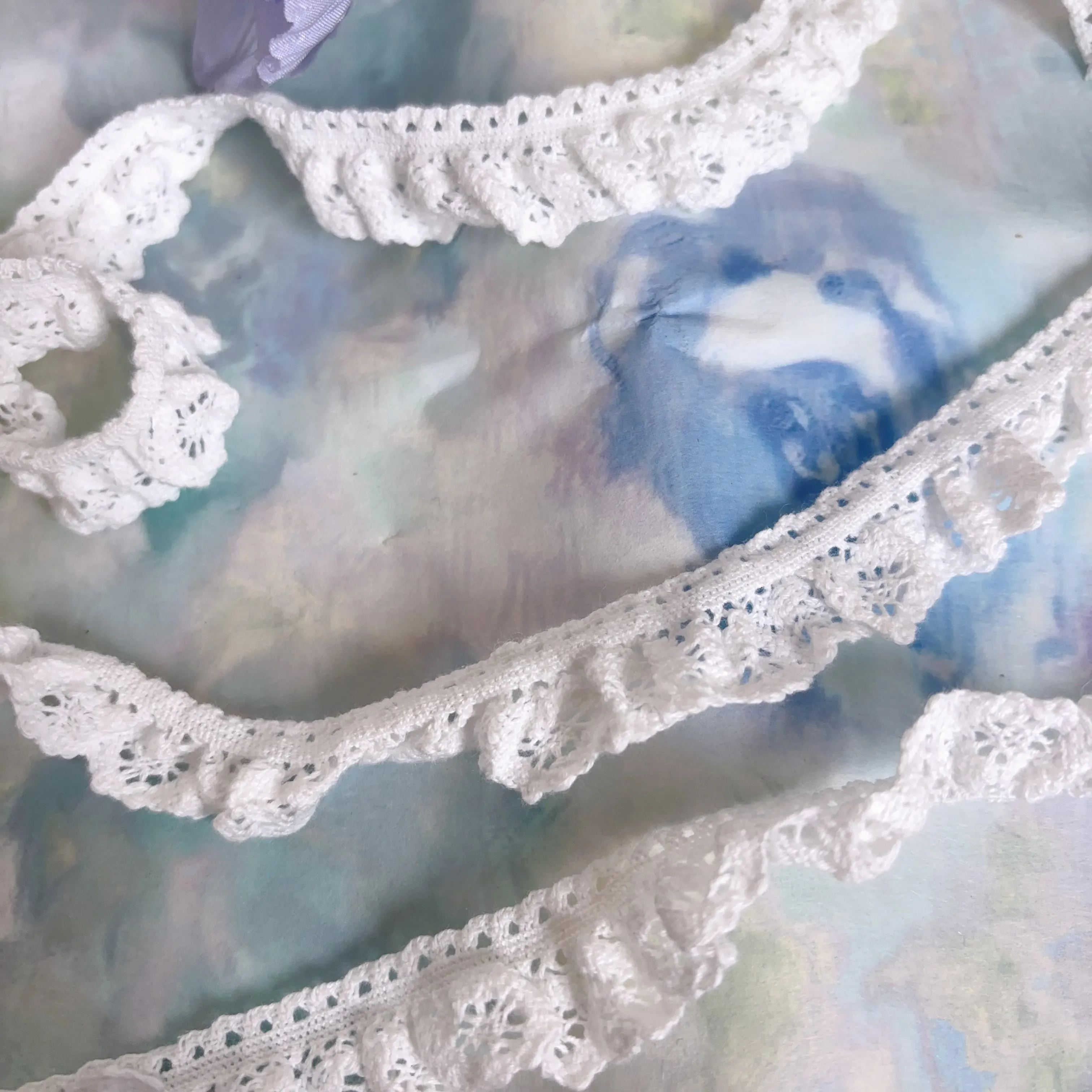 2m Apricot Elastic Lace Trim Lolita Accessories Handmade DIY Materials Lace Decoration Trimmings
