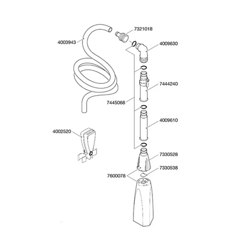 EHEIM Gravel Cleaner Set Manual Control Gravel Cleaner and Sludge Extractor For Fish Tank