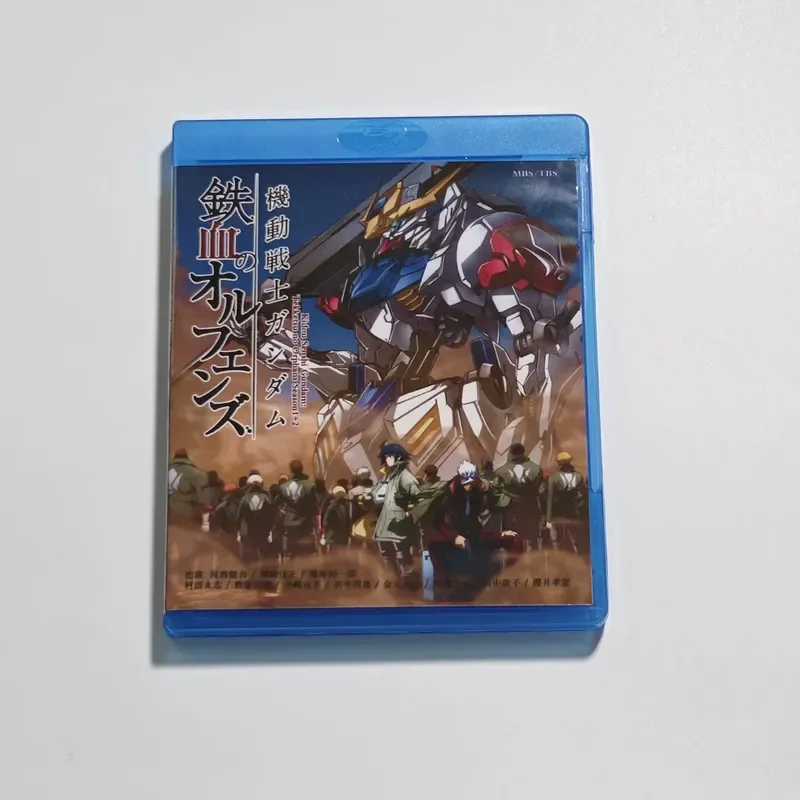 Blu-ray BD Disc Box Mobile Suit Gundam Iron Blooded Orphans Animated CD Collection Box Set