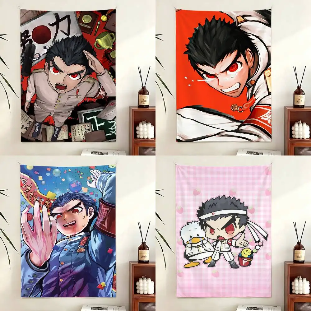 Kiyotaka Ishimaru Anime Danganronpa Flags Wall Hanging Tapestry Outdoor Garage Room Decorative flag Background Blanket
