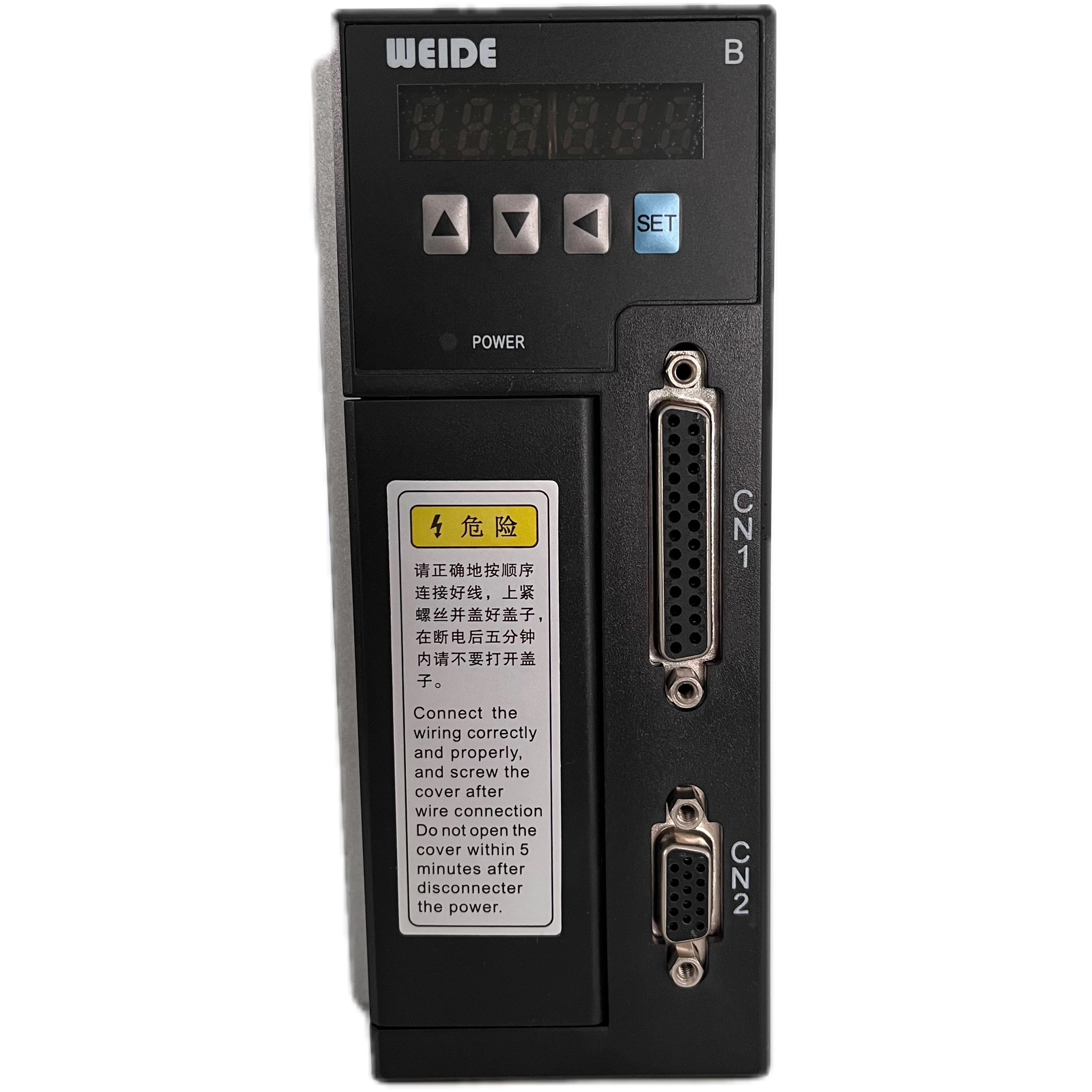 WEIDE B series economic AC servo drive position control 2500 incremental single-phase 3phase wholesale price