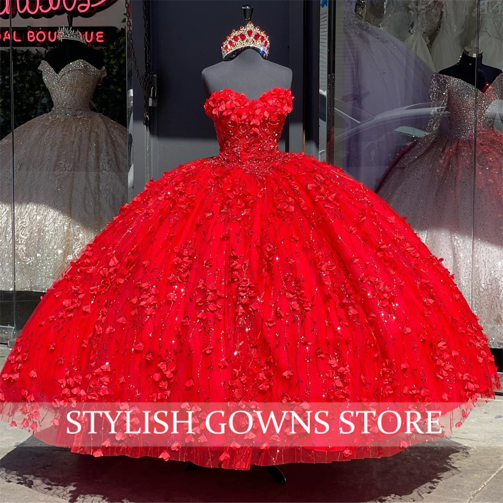 Kopciuszek zielony Off The Shoulder Quinceanera suknie zroszony formalne Prom aplikacje suknie Graduation księżniczka Vestidos De 15 Años