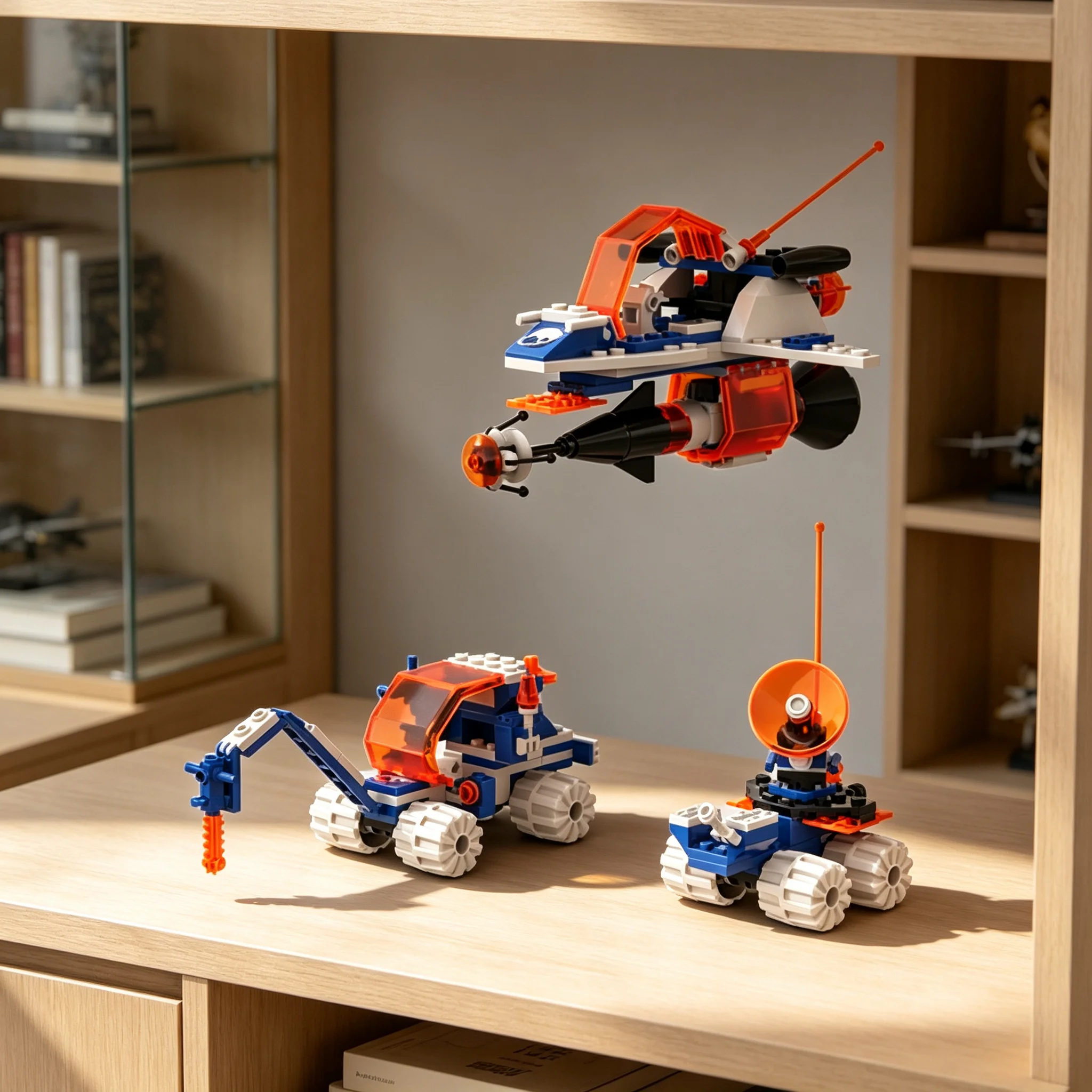 191pcs MOC Ice Planet Rocket Recovery Team Space Ice Planet Model Toys Building Blocks Architecture Christmas Gifts Education
