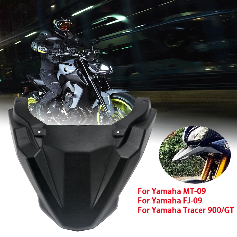 

Motocycle Fairing Front Extension Beak Arrows Covers Wheel Extender Cover For Yamaha MT09 Accessories Tracer 900 GT FJ 09