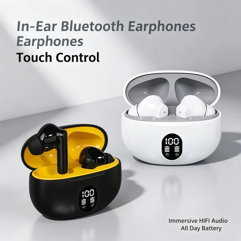 New 895B-In-Ear Wireless Headphones Wireless Headphones Stereo Noise Reduction Bluetooth 5.3 Version, High Definition Music