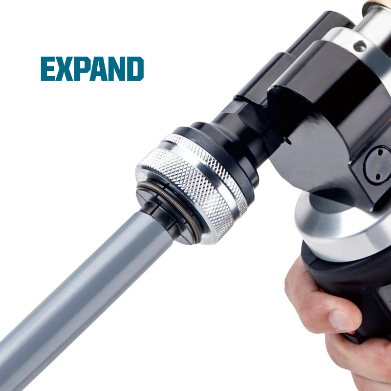 PZ-1240 Multi-functional Battery Axial Press & Expand Tool For Plumbing Pex Multilayer Pipe Rechargeable pipe expander