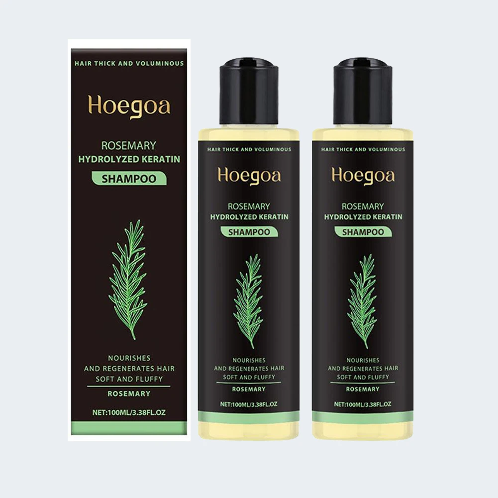 1/2PCS Rosemary Hair Growth Shampoo Organic Rosemary Oil for Hair Growth, Natural Anti Loss Thickening Shampoo for Thinning Hair