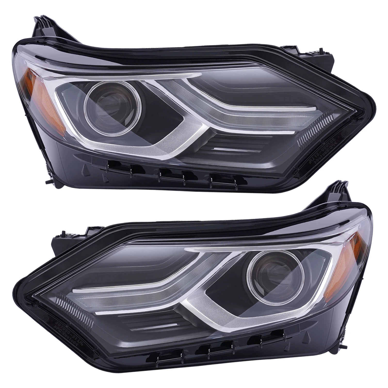 

For 2018 2019 2020 2021 Chevy Equinox HID Xenon Headlights Left or Right w/ LED DRL Direct Replacement Headlight Assembly