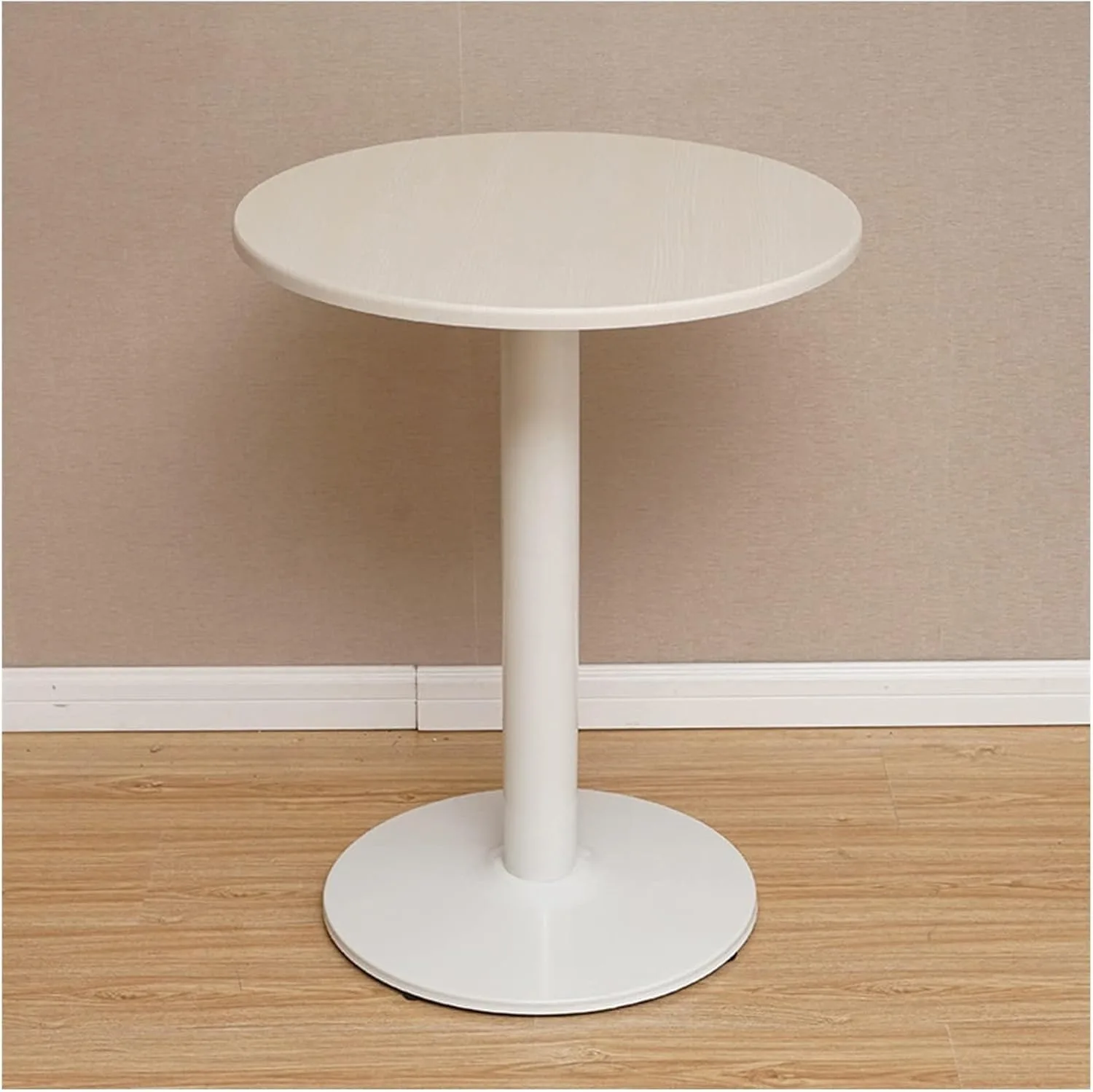 

！@Modern Round White Side Table for Living Room Small Coffee Table for Sofa Indoor Home Furniture End Table