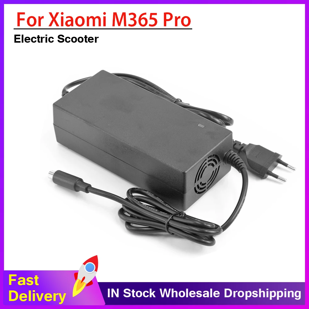 

Monorim EC01 54.6V 2A Universal Battery Charger Power 48v for Xiaomi M365/PRO for Ninebot Max G30 Electric Scooter Parts