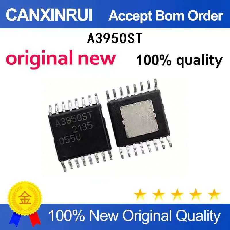 

(5-100 Pieces) Brand new original A3950SLPTR-T silk screen A3950ST TSSOP16 motor drive chip in stock