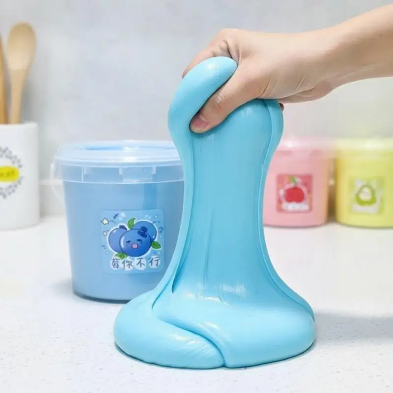 Squeeze Slime Toy Soft Jelly Liquid Non-Stick Non-Toxic Stress Relief Sensory Fidget Toy for Travel Kids Adults