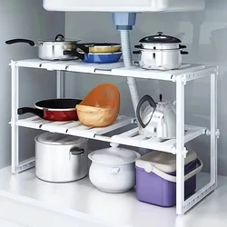 Cabinet Organizer Shelves, Stackable Kitchen Counter Shelves, Cabinet Organizer And Storage, Pantry Organizer