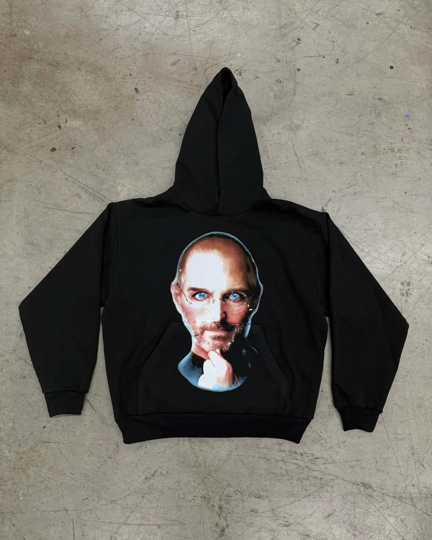 

High Street Gothic Retro Hoodies Y2k Zip Up Hoodie Men and Women Clothes Hip Hop Punk Loose Sweatshirt Zipper Pullover Cardigan