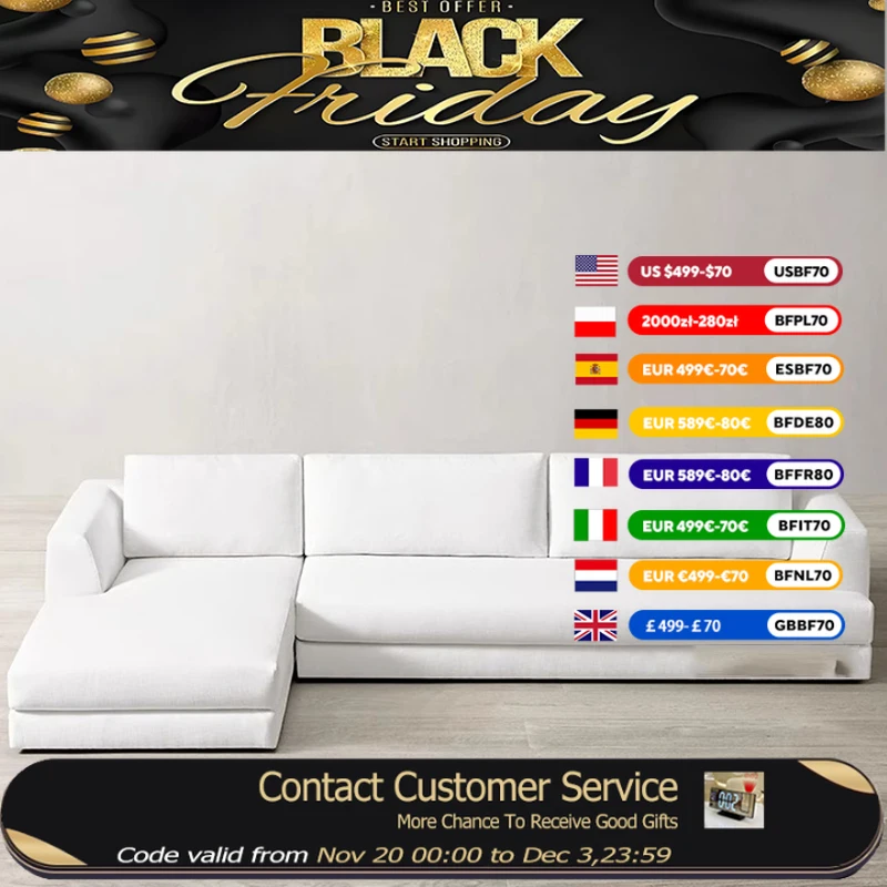 

Расслабляющий уютный диван для гостиной, удобный европейский современный ленивый диван, секционный скандинавский белый диван, мебель для квартиры