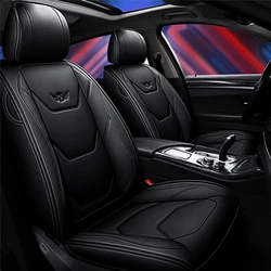Leather Car Seat Covers For Kia Sportage Stinger Stonic Spectra Niro Rio X Line Picanto Cerato 2 Ceed Sorento Optima Accessories