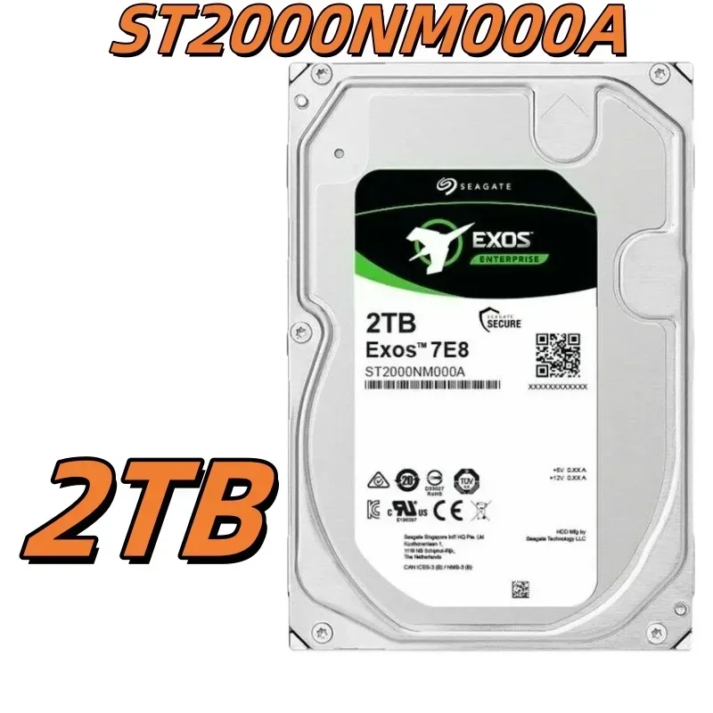 Seagate 다리미 Wolf Pro Exos용 NAS 하드 드라이브, SATA3, 18TB, 16TB, 14TB, 10TB, 8TB, 6TB, 4TB, 2TB, 3.5 인치, 6 GB/s, 7200RPM