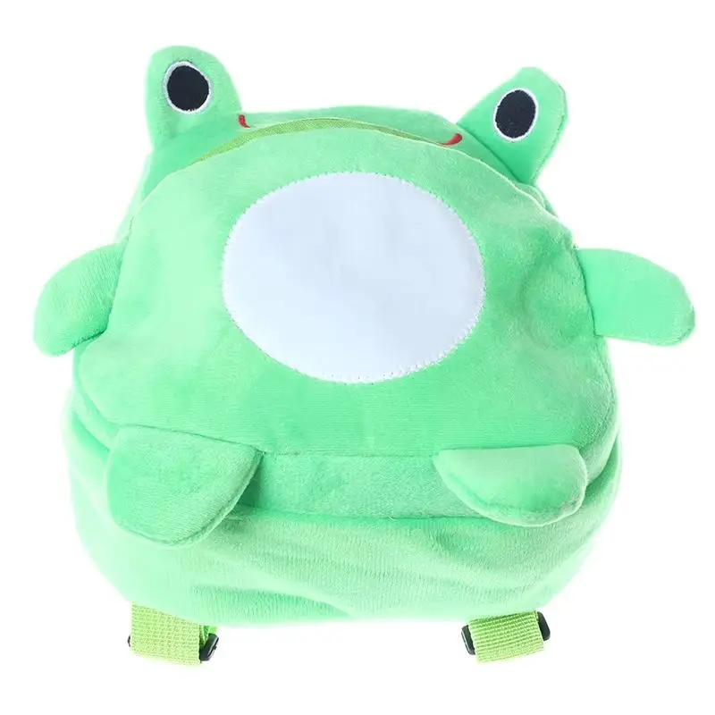 

Frog mini schoolbag baby backpack children's shool bags kids plush backpack