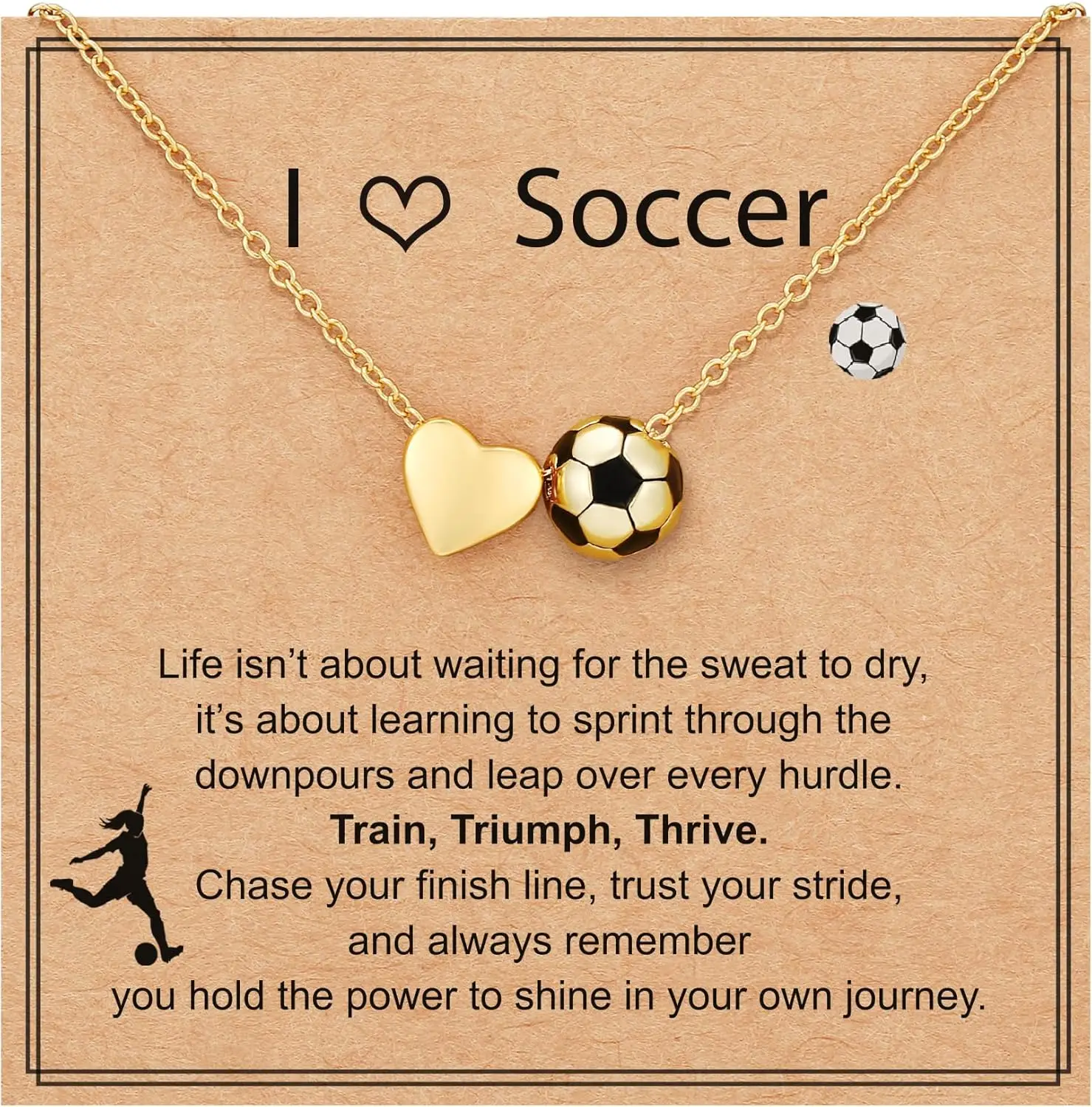 

Softball/Soccer/Volleyball/Basketball Necklace for Girls Women, Sports Accessories Jewelry Gift for Lovers 16+3 Inches