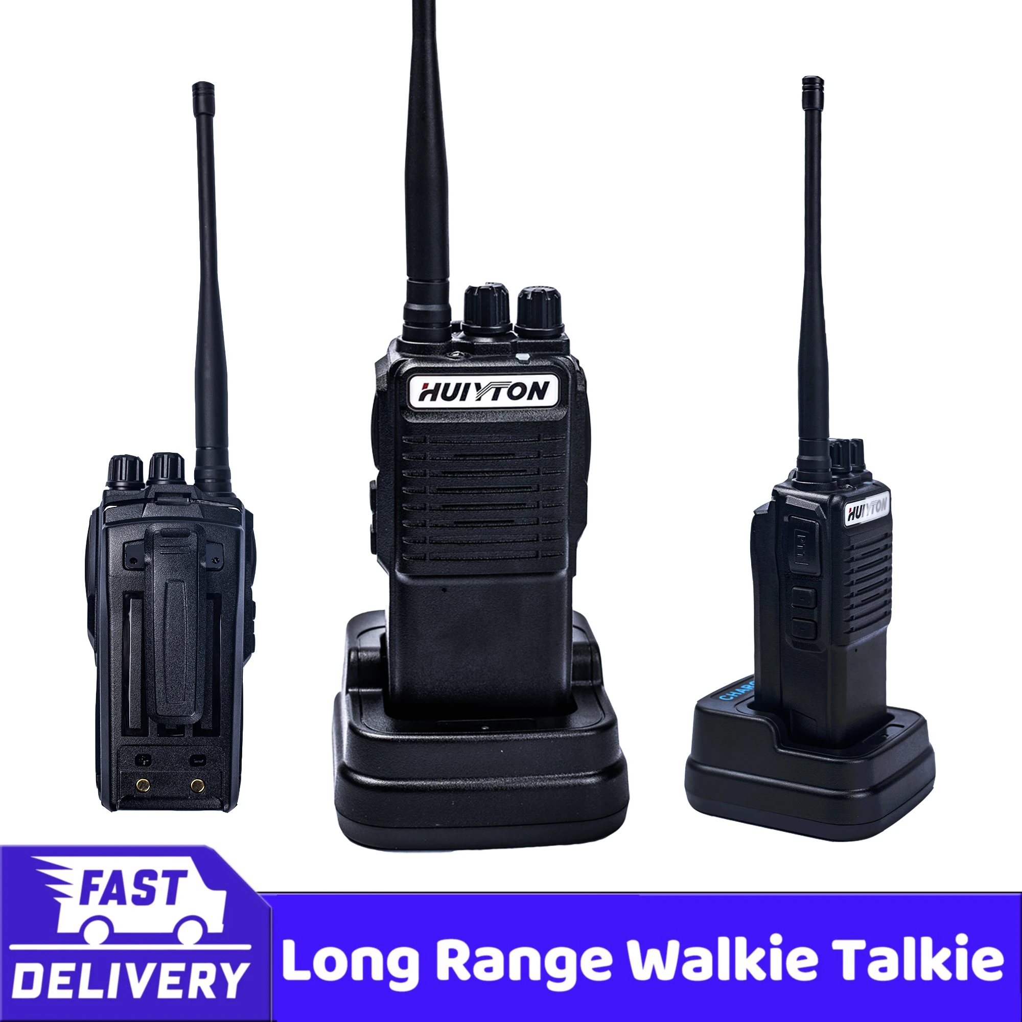 NEW Original HUIYTON HT-988 Handheld Intercom for Outdoor Self-Driving Tour Service Staff Place Special Radio Intercom