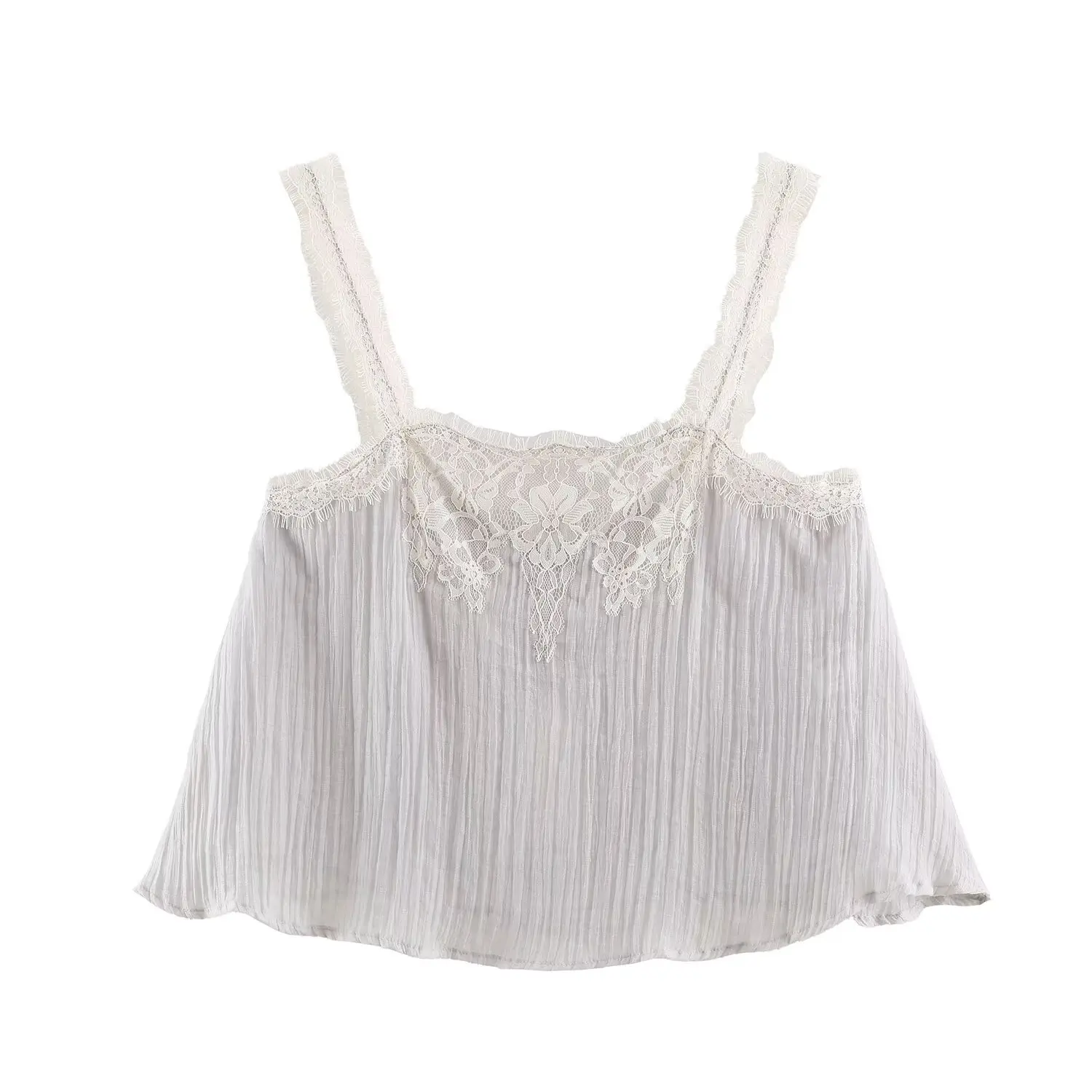 JNLEAOG Autumn New Women's Fashion Lace Hem Effect Top Half Skirt Set Regular Length Suitable for All Seasons Two-Piece Set