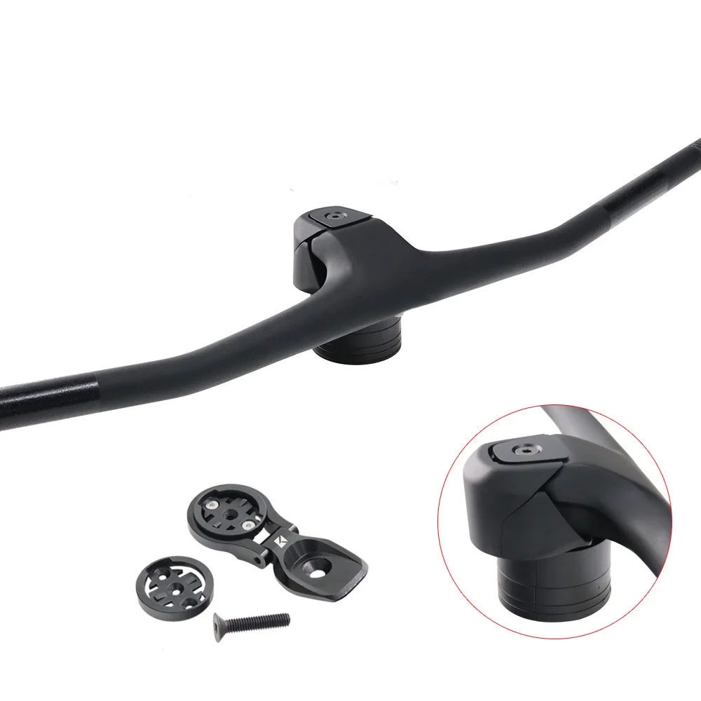 

Full Carbon IC SL WC 740-780MM MTB Handlebar Integrated Cockpit BMX Racing Bikes Handlebar -20° UD Matte Bike Bar Bicycle Parts