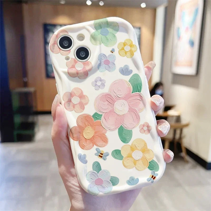 Elegant Lily Flower Cover For Xiaomi 17T Pro 15T POCO X8 Pro Ultra Max M7 F7 X7 Pro M6 X6 F4 NFC X5 F6 5G Luxury Soft Phone Case