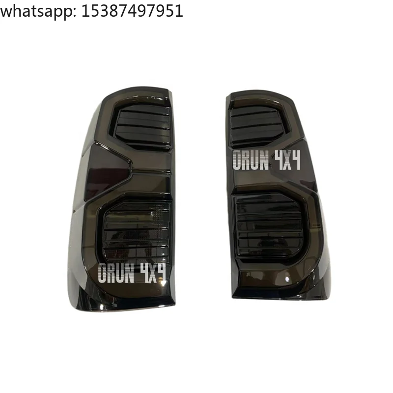 For New Hot 2021 Style Light for 2004 -2011 for Vigo  Smoke Led Tail Light  Rear Light for Hilux Vigo 2004 2005 2011 2021