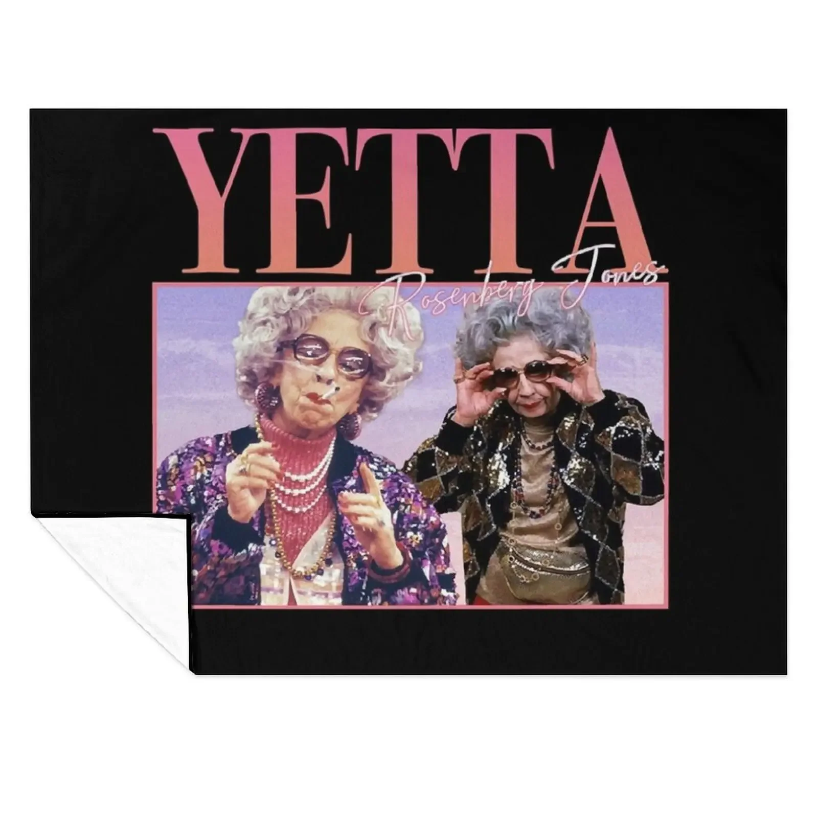

90'S Retro style Yetta Rosenberg Jones Gifts Throw Blanket For Baby christmas gifts For Sofa Thin Thin Blankets