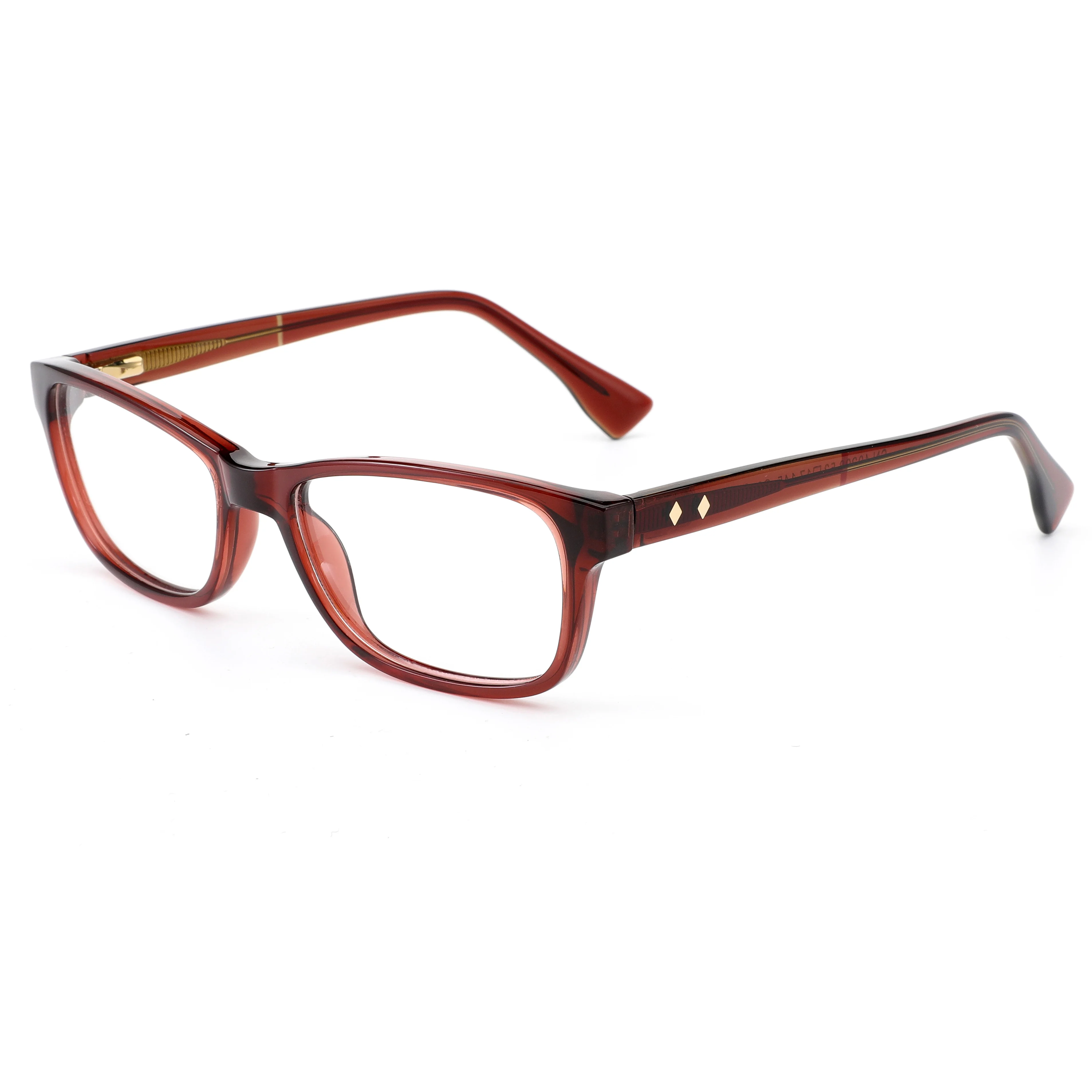 

Square Glasses Frames Acetate for Men and Women Optical Lenses Thin Lightweight Business Professional