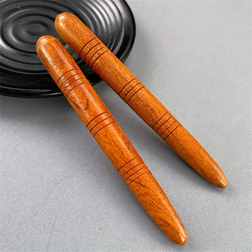 1 Piece of Rosewood Massage Stick, Meridian Pen Manual Massage Tool for Foot Acupoints