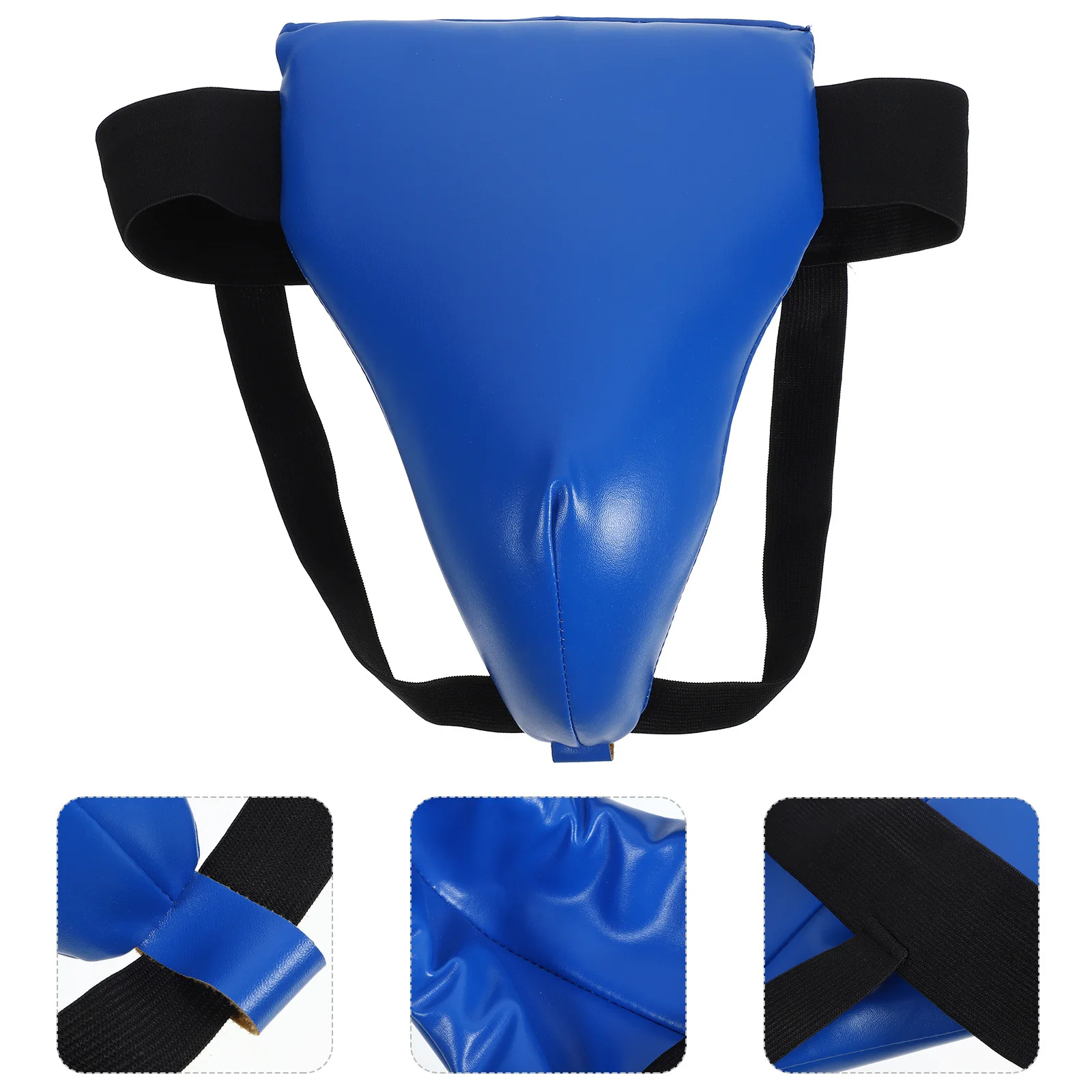 Esponja abs pu para proteção de virilha, durável, ajuste confortável, respirável para boxe, acessórios de treinamento fitness
