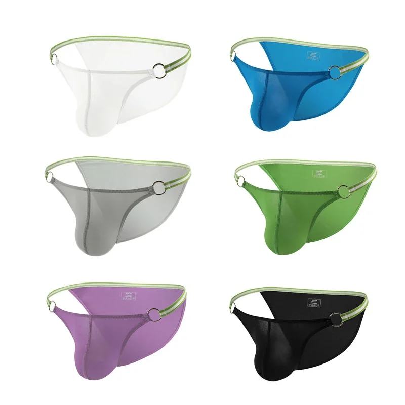 

6 шт., сексуальное мужское нижнее белье, трусы Cuecas Calzoncillos, нижнее белье для геев, U-образная выпуклая сумка, дышащие мужские трусы, шорты