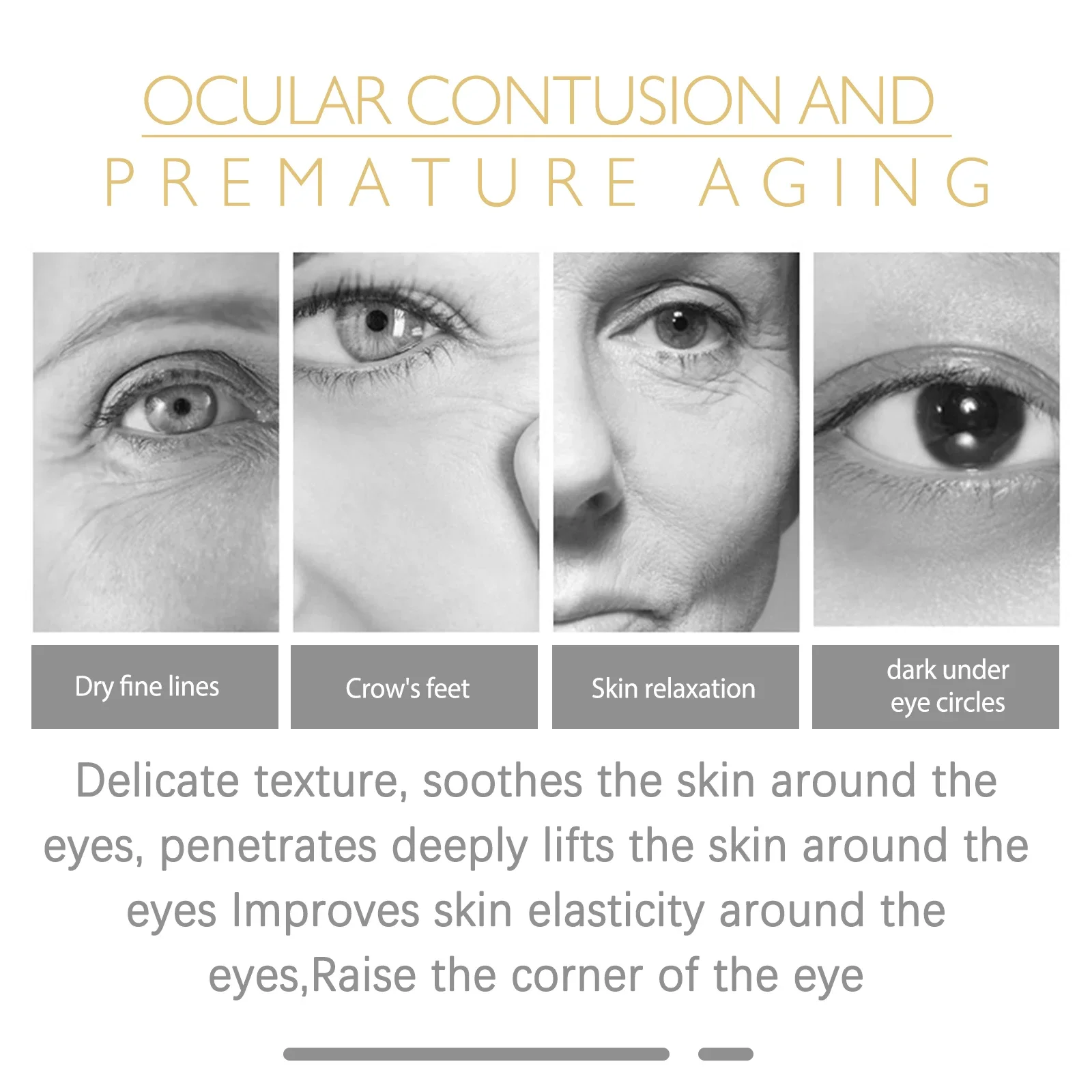 Collagen Anti-Wrinkle Eye Serum Moisturizing Firming Serum Anti-Wrinkle Eye Bags Daily Eye Care Products Skin Care Products 5Box