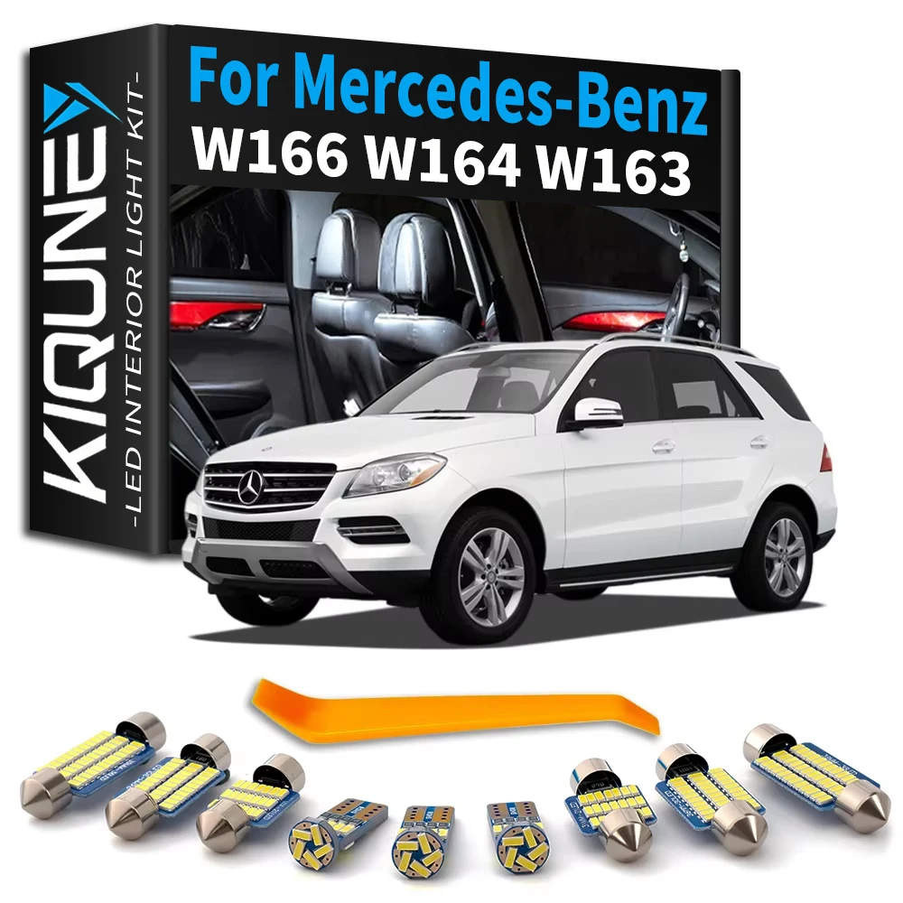 LED Interior LED Light Canbus For Mercedes Benz W166 W164 W163 M Class M-Class ML 350 400 500 55 63 AMG 270 230 320 430 300 250
